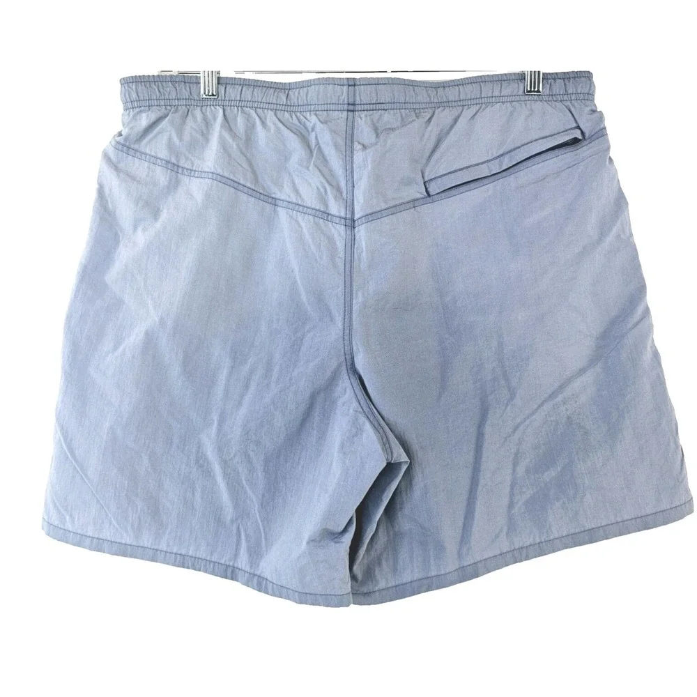 Speedo Swim Trunks Mens XL‎ Light Blue Athletic Beachwear Quick Dry Logo Shorts